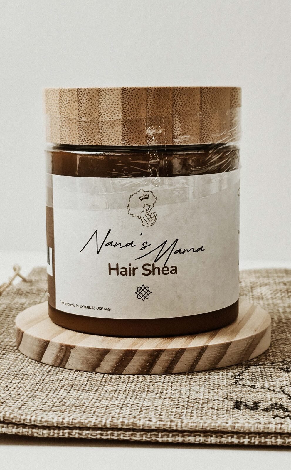 Hair shea butter jar product detail