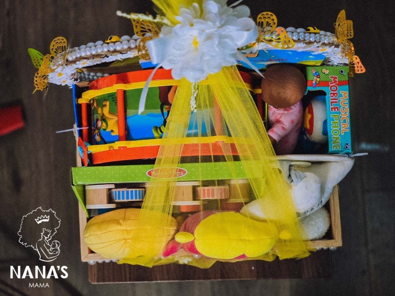 Toy baby gift box